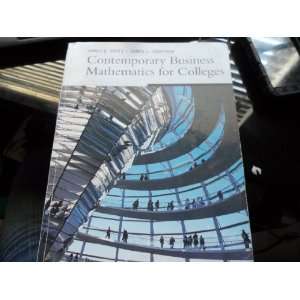  Contemporary Business Mathematics for Colleges James Deitz 