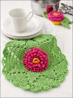 Dishcloths Potholders Scrubbies Crochet Patterns Book  