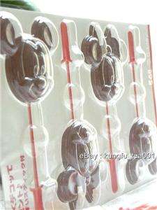 Disney Mickey & Minnie Chocolate Jelly Candy Stick Mold  