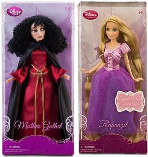   Tangled Rapunzel & Mother Gothel barbie princess doll set  
