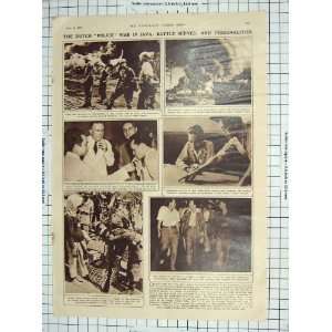   1947 Dutch Police War Java Gani Cricket Balls Industry