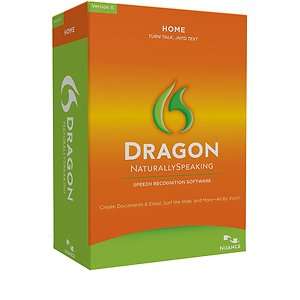 Dragon NaturallySpeaking 11 Home Speech Recognition Software for 