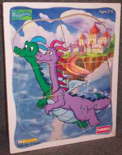 This is for a Dragon Tales 8pc. wooden puzzle by Playskool #846 08 