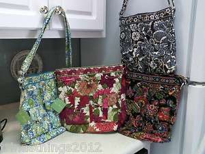 VERA BRADLEY QUICK DRAW SHOULDER/CROSSBODY HANDBAG CHOICE OF SHADE NWT 