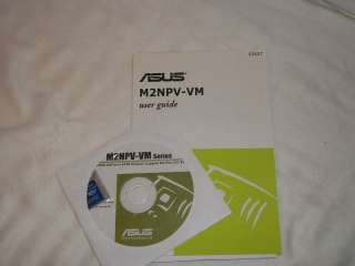Asus M2NPV VM Manual and Driver Disk/CD  
