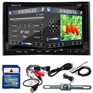 New Gen HD 7Touch Screen 2 Din Car DVD Player GPS 3D PIP RDS Ipod TV 