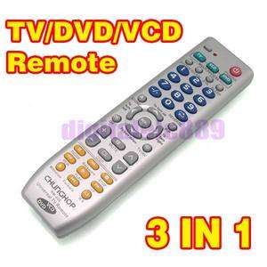 Brand New 3 in1 Universal TV /DVD /VCD Remote Control  
