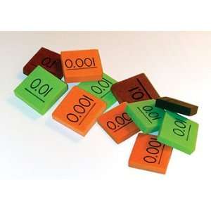   ESSENTIAL LEARNING PRODUCTS PLACE VALUE DECIMAL TILES 
