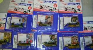 IndyCar Series 2 Car Lot Premier 8 drivers, cards Unser  