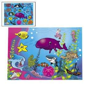  12 Design Your Own Aquarium Sticker Scenes   Stickers 