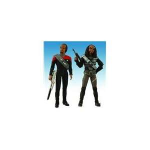  Star Trek Ds9 Worf & Gowron Figure 2 Pack Toys & Games