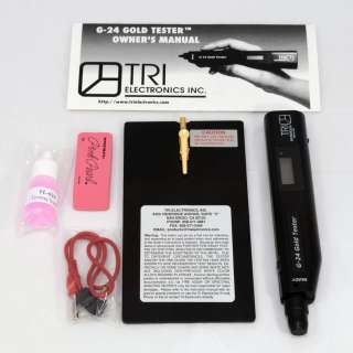 Tri Electronics G 24 Electronic Gold Tester Compact Kit  