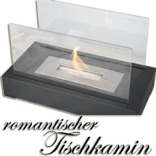 Table Fireplace Bio Eco Ethanol Gel Fire Real Frame Fuel cheminee 