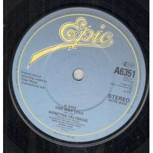   WAY LOVE 7 INCH (7 VINYL 45) UK EPIC 1985 AGNETHA FALTSKOG Music