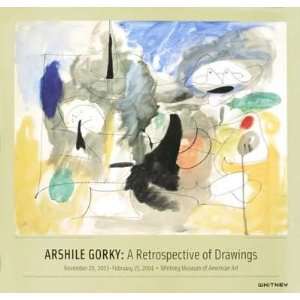  Untitled (A Retrospective of Drawings) by Arshile Gorky 