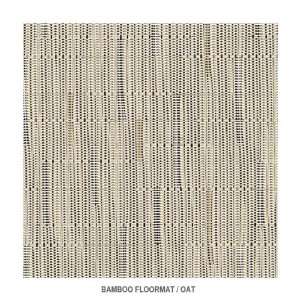  Bamboo   Oat Floormat By Chilewich   6 X 9