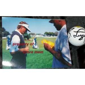 Bernhard Langer Signed / Autographed Golf Ball