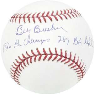 Bill Buckner Autographed Baseball  Details 86 AL Champs and .289 BA 