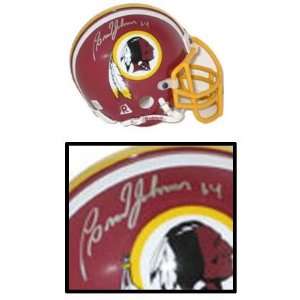 Brad Johnson, Washington Redskins Autographed Riddell Old Logo 