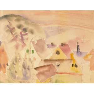  Hand Made Oil Reproduction   Charles Demuth   24 x 18 
