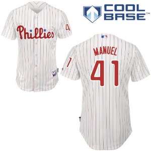  Charlie Manuel Philadelphia Phillies Authentic Home Cool 