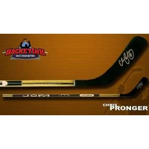 Chris Pronger Autographed Jofa Model Stick   Autographed NHL Sticks