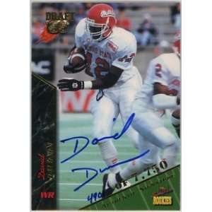  David Dunn Cincinnati Bengals 1995 Signature Rookies 
