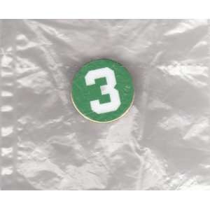  NBA Boston Celtics Dennis Johnson #3 Tribute Pin 1 High 