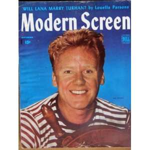  VAN JOHNSON Modern Screen September 1945 Modern Screen 