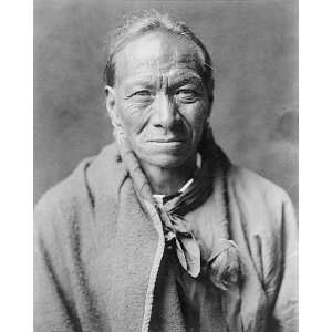  Taos Indian White Clay Edward S. Curtis 8x10 Silver Halide 