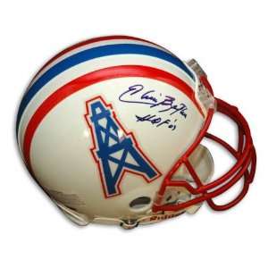 Elvin Bethea Houston Oilers Autographed Helmet with HOF 03 Inscription