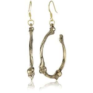  Low Luv by Erin Wasson Bone Hoop Earrings Jewelry