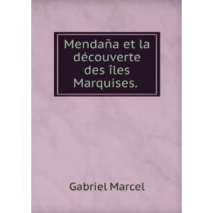   couverte des Ã®les Marquises. . Gabriel Marcel  Books