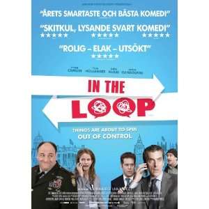   the Loop Poster Swedish 27x40 Peter Capaldi Tom Hollander Gina McKee