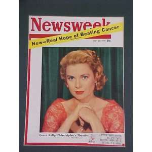 Grace Kelly Shooting Star May 17 1954 Newsweek Magazine Professionally 