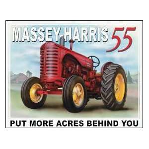  TIN SIGN Massey Harris Tractors 55