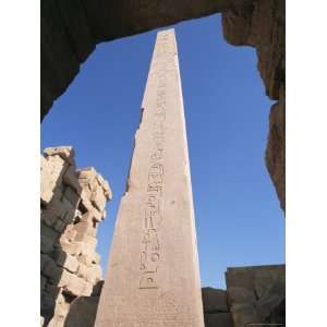 The Obelisk of Queen Hatshepsut, Temple of Karnak, Thebes 