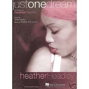    Sheet Music just One dream Heather Headley 74 