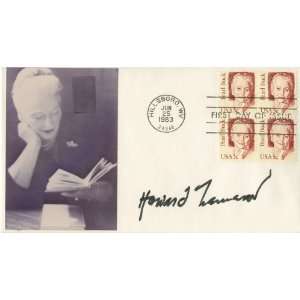 Howard Nemerov Autographed Commemorative Philatelic Cover