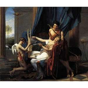 FRAMED oil paintings   Jacques Louis David   32 x 28 inches   Sappho 