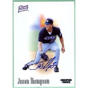 Jason Thompson San Diego Padres 1997 Best Autographs Autograph Series 