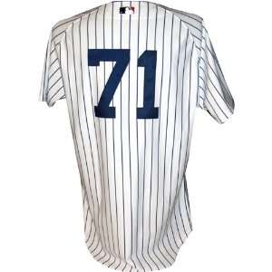 New York Yankees Jersey   Jeff Marquez 2008 Spring Training Game 1 