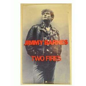 Jimmy Barnes Poster Two Fires Leather Jacket Jimi
