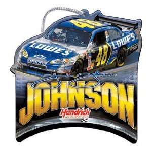 Jimmie Johnson 2008 Acrylic Ornament