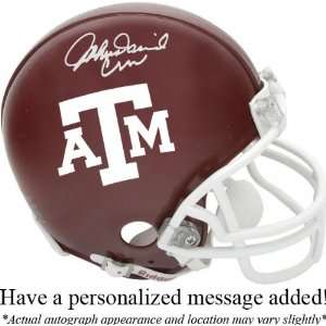  John David Crow Texas A&M Aggies Personalized Autographed 
