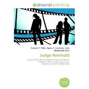  Judge Reinhold (9786132650504) Books