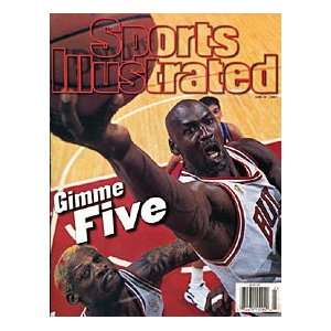 Michael Jordan Unsigned Sports Illustrated June 9, 1997 Chicago Bulls 