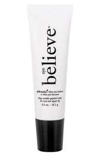 philosophy eye believe deep wrinkle peptide gel  