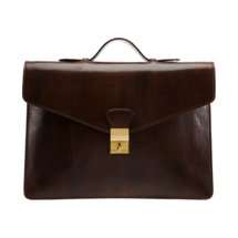 SADDLERS UNION Single Gusset Briefcase