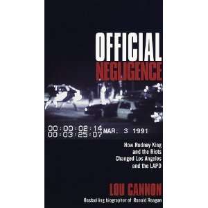   Riots Changed Los Angeles and the LAPD [Hardcover] Lou Cannon Books